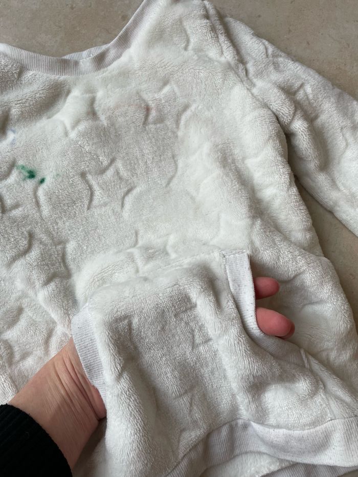 Lot hiver 2 pantalons velours et un pull tout doux - photo numéro 8