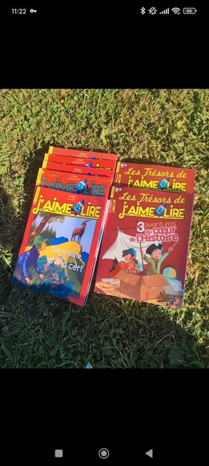 Lot livres j'aime lire