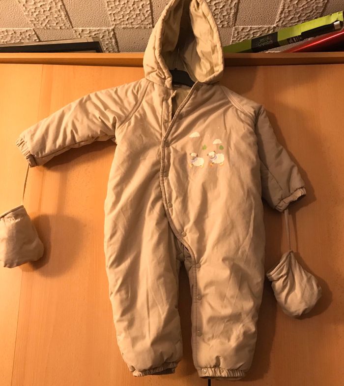 Combinaison ski beige