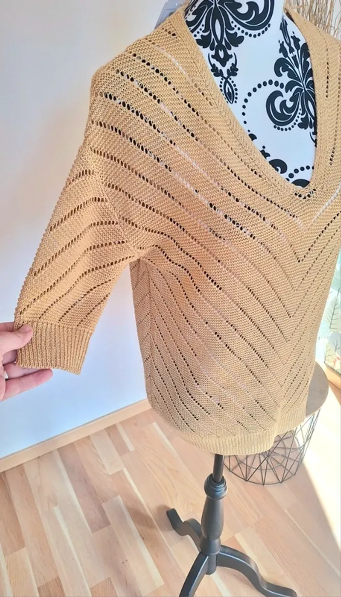 Sublime ! Pull léger en maille pailleté neuf - photo numéro 3