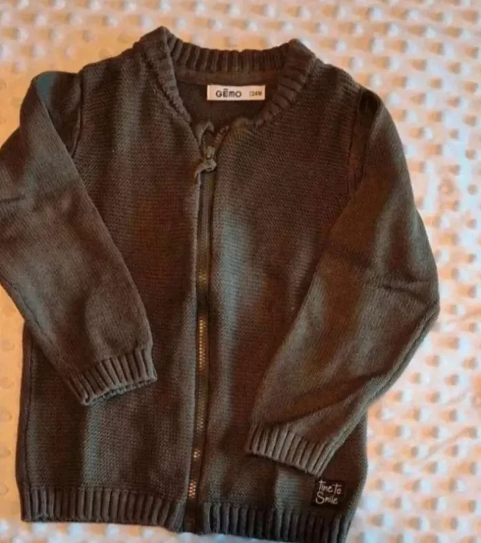 Gilet kaki Gemo