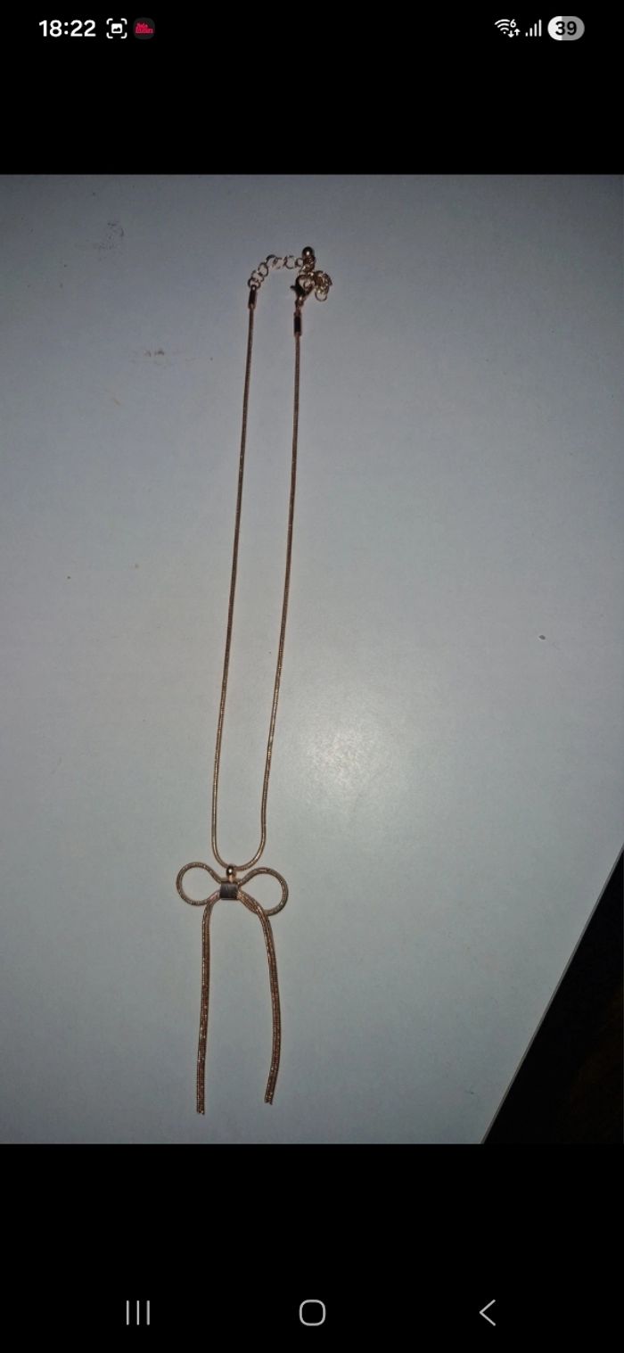 Collier rose gold - photo numéro 2