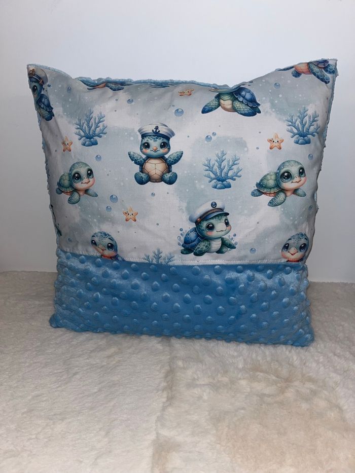 Coussin déhoussable tortue