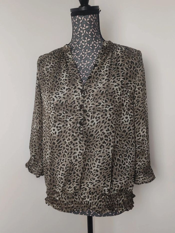 Blouse léopard