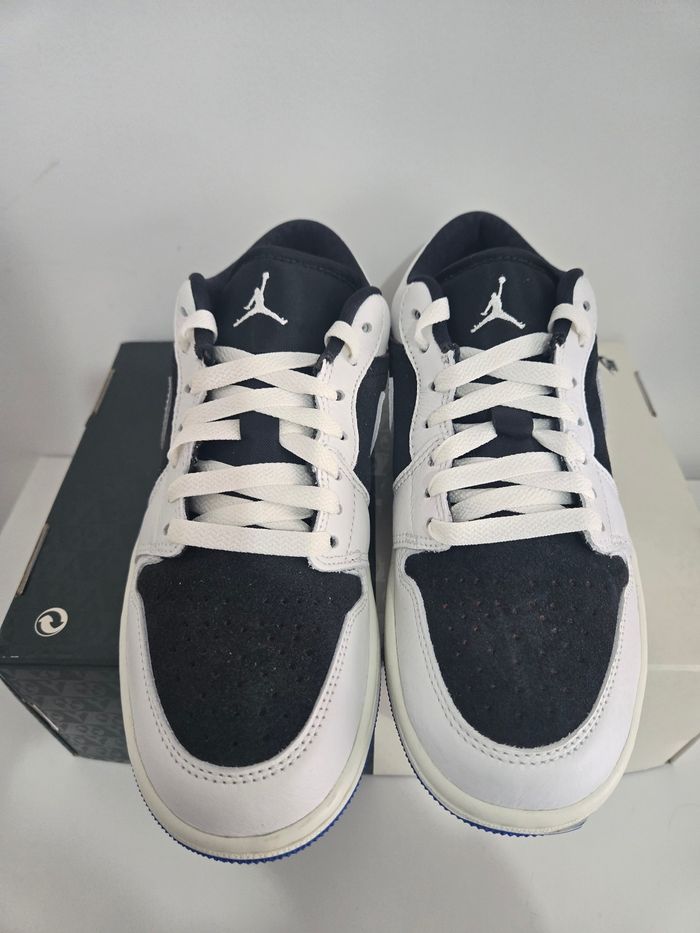 Nike Jordan 1 low taille 38 neuves blanc noir crème - photo numéro 3