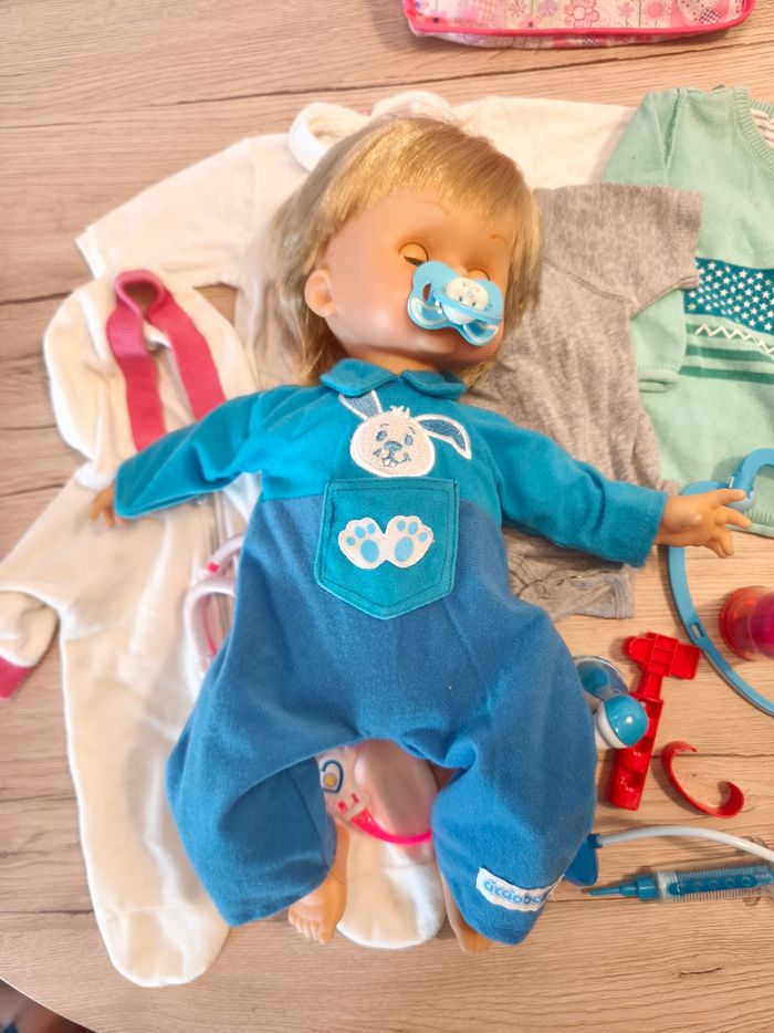 Bébé Cicciobello avec ses accessoires - photo numéro 5
