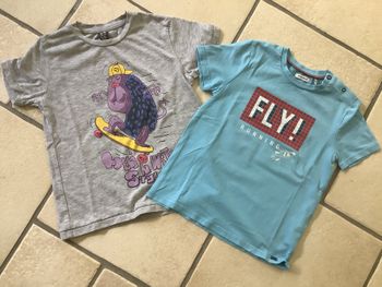 Lot de 2 TEE shirt 3/4 ans