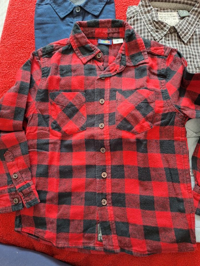 Lot chemises 6ans - photo numéro 2