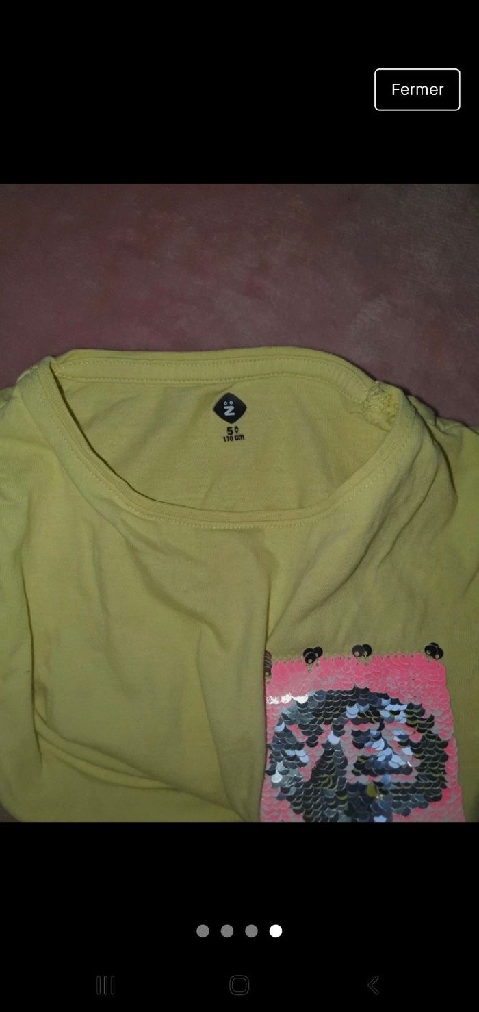 Tee shirt 5ans - photo numéro 3