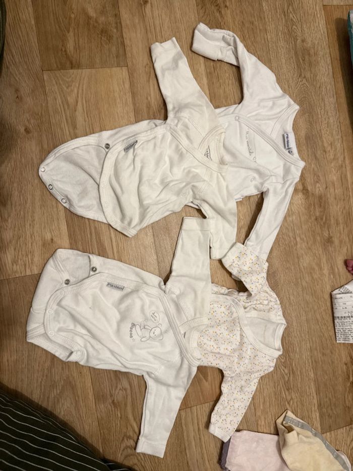 Lot de 4 body manche longue