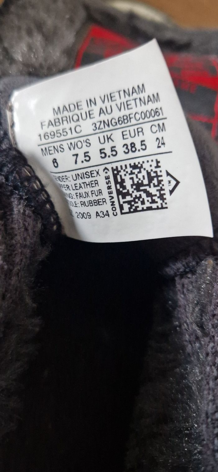 Basket CONVERSE - photo numéro 6