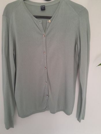 Gilet menthe