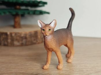 Figurine chat marron Animal domestique félin Schleich