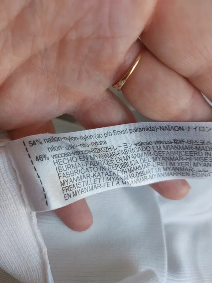 Haut Zara – M – Blanc – État : Très bon - photo numéro 5