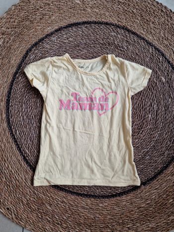 Joli tee-shirt manches courtes Gémo taille 3 ans