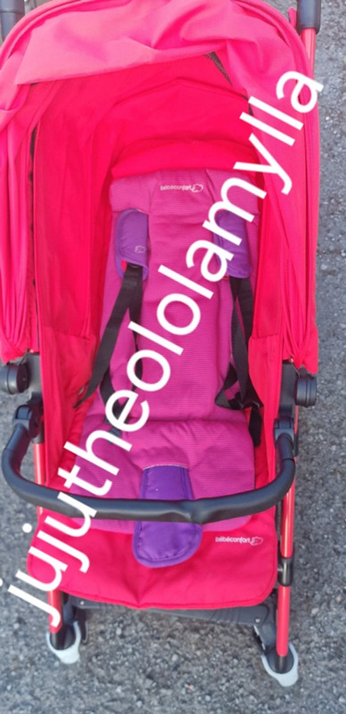 Poussette bebe confort dana avec tenue de pluie - photo numéro 2