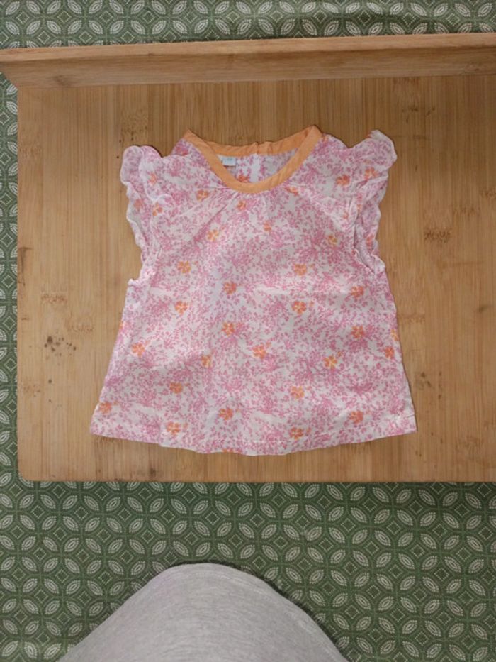2 t shirt Disney fille 0/3m - photo numéro 5
