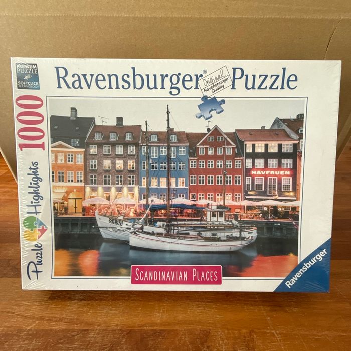 Puzzle 1000 pièces scandinavian place