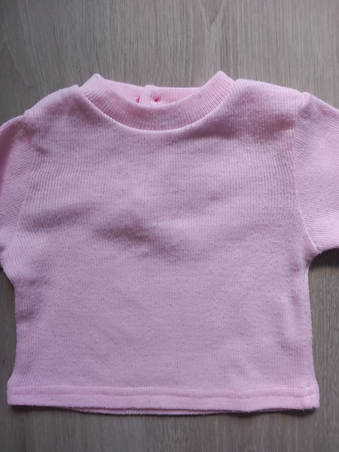 Pull rose pâle 6M - photo numéro 2