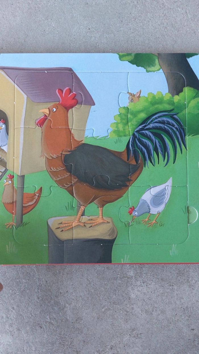 Livre puzzle p'tit loup vertbaudet - photo numéro 6