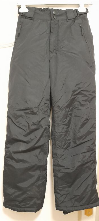 Pantalon de ski noir taille 12ans