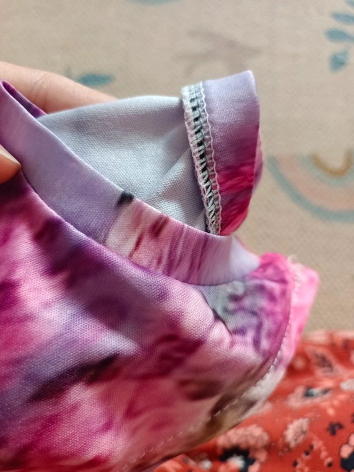 Robe violette fleurs encanto isabella 3/4 ans - photo numéro 3