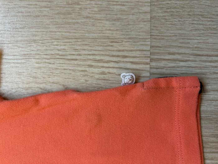 Polo orange bébé garçon Noukie's taille 6 mois - photo numéro 4