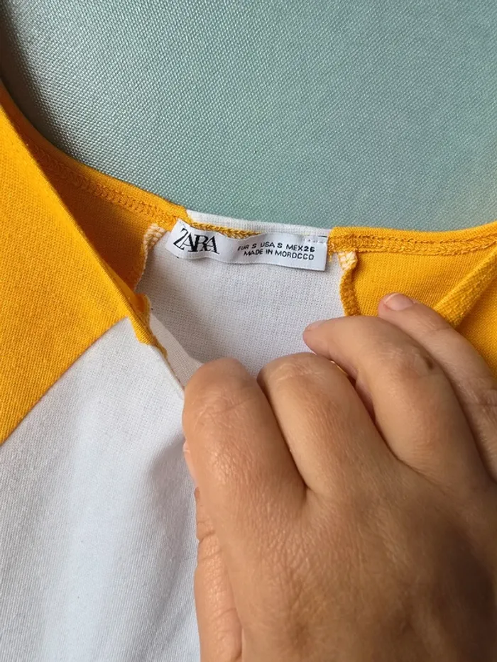 Robe Zara tricolore – taille S – très classe - photo numéro 2