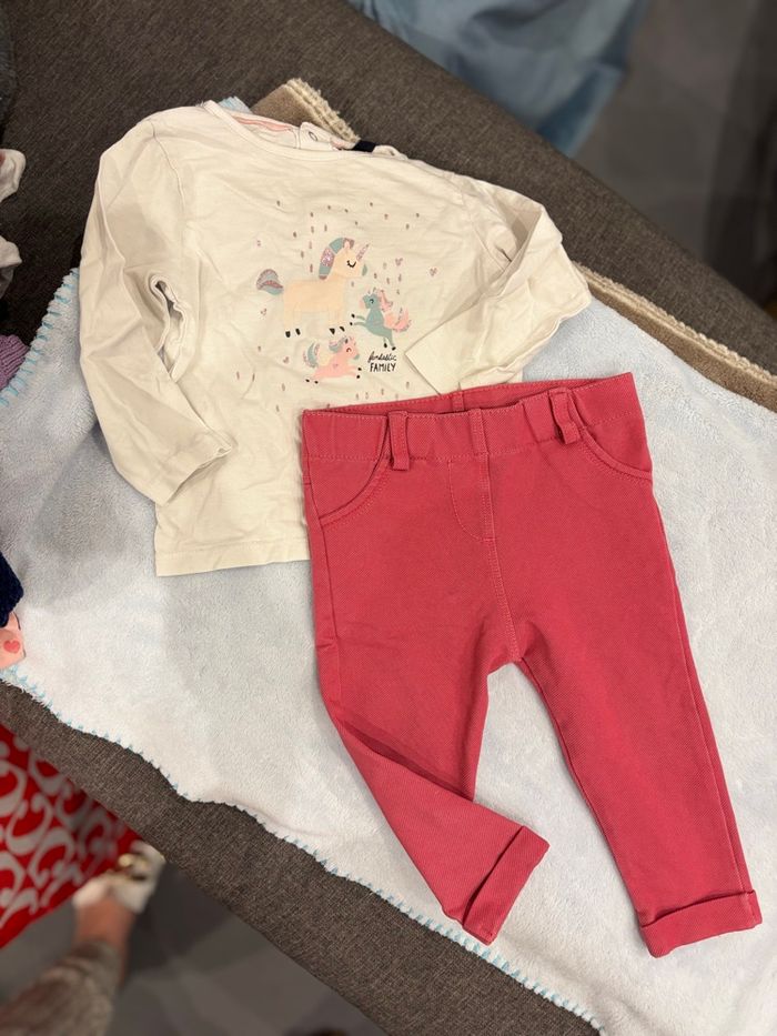 Ensemble Jegging + haut manches longues