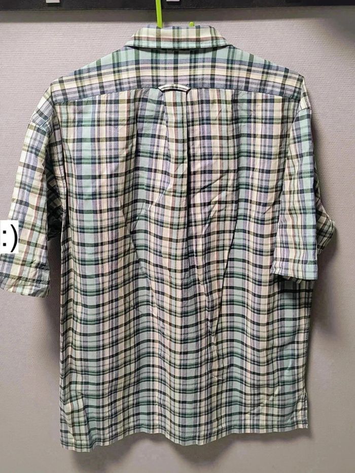 Chemise vintage Ralph Lauren Polo – modèle Caldwell – carreaux verts, bleus et beiges – Y2K - photo numéro 7