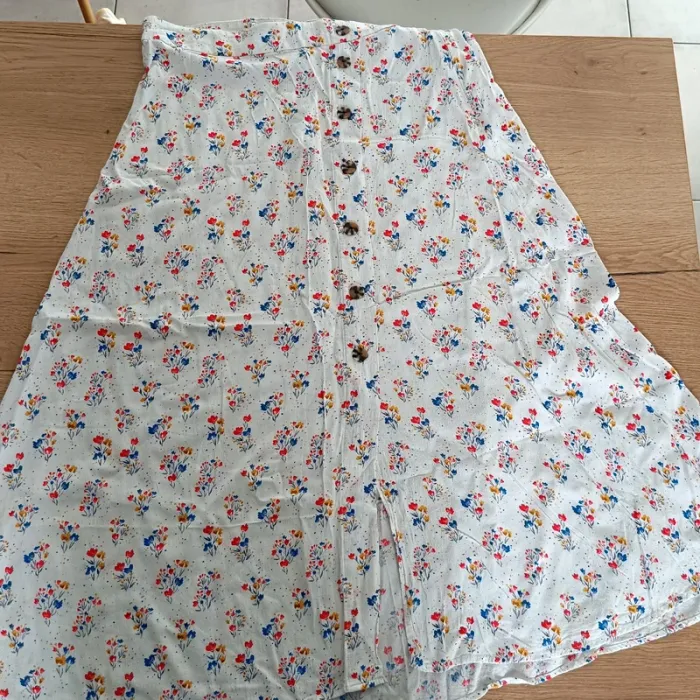 Jupe longue fleuri 42