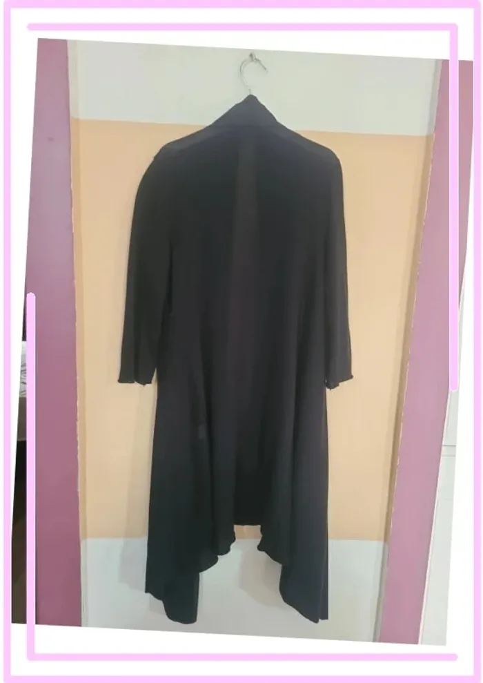 Veste longue noir taille M - photo numéro 2