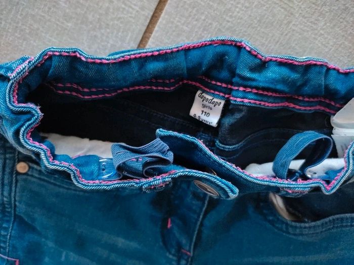 Jeans fille Dopodopo T.110 - photo numéro 3