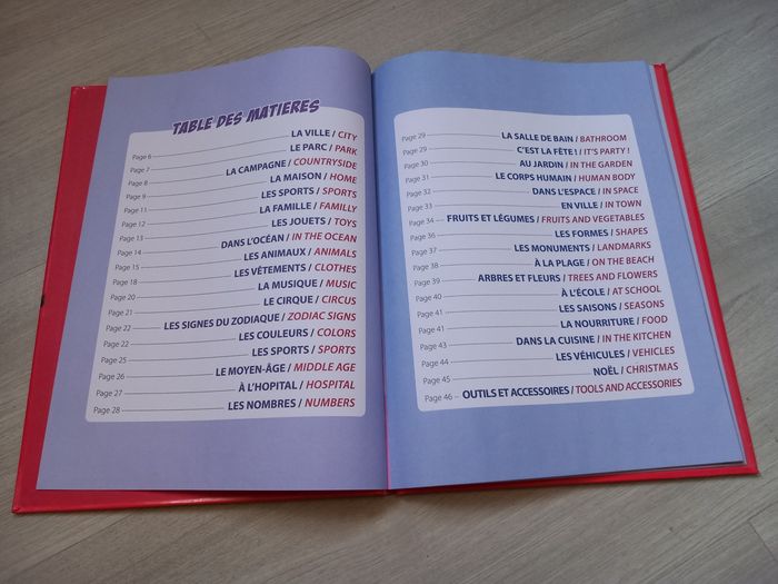 Livre pour apprendre les premiers mots en anglais - photo numéro 2
