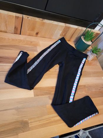 Legging pailette réversible