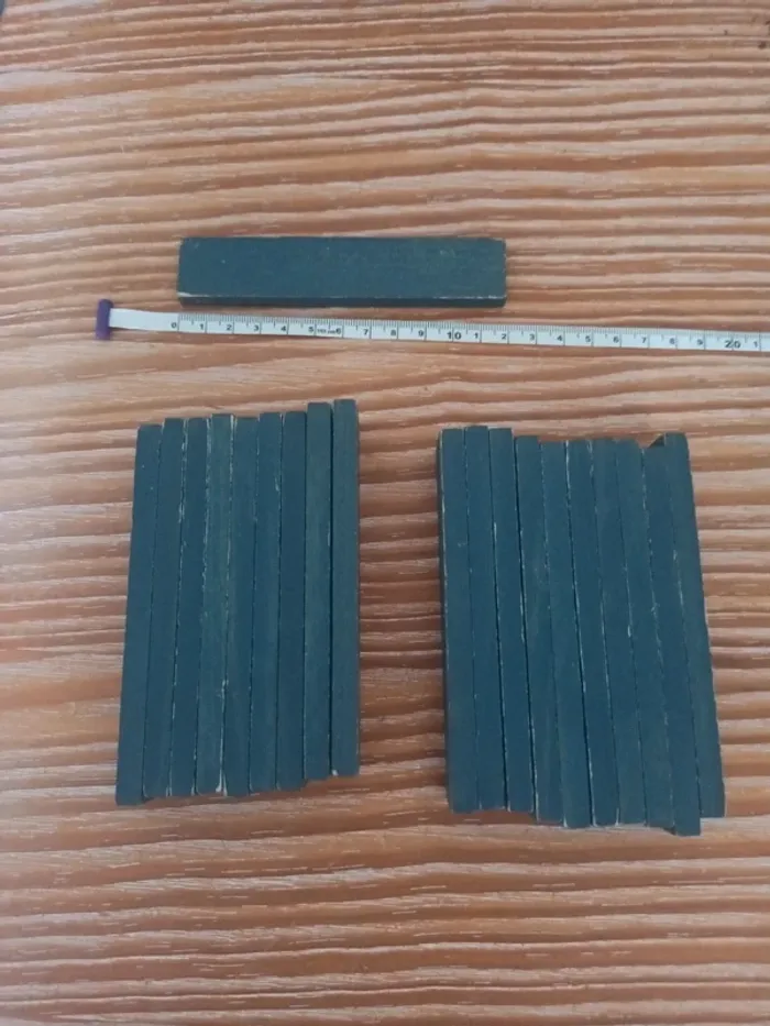 bûchettes bois kapla bleu foncé