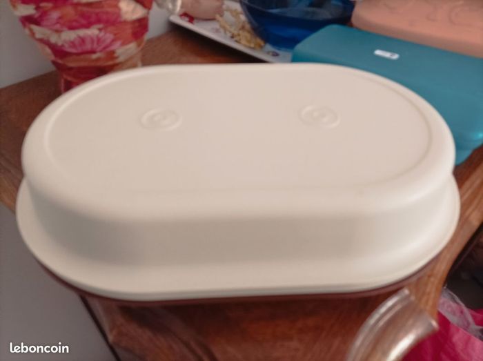 Plat de service tupperware - photo numéro 5