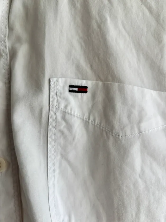 Chemise Tommy H blanc - photo numéro 2