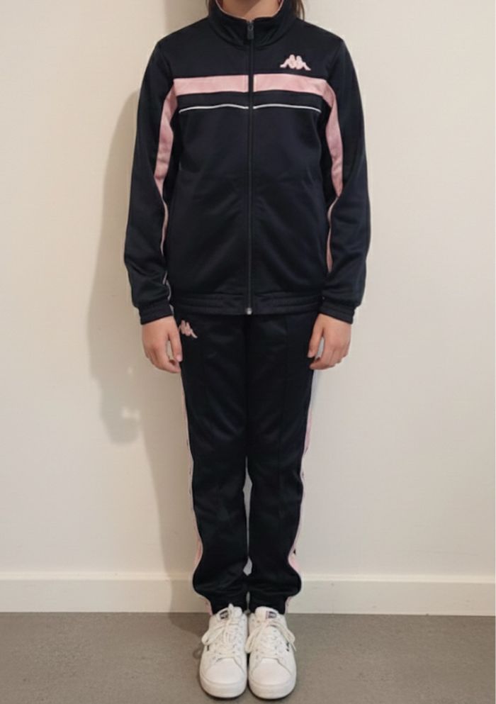 ensemble jogging fille Kappa 12 ans