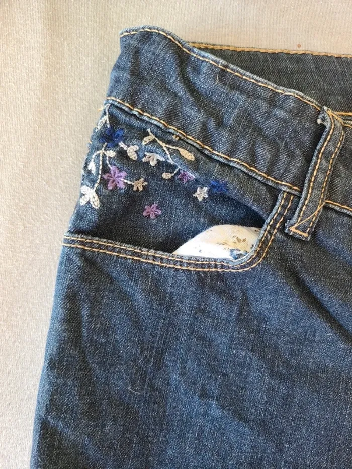 Jeans droit fille 14 ans - photo numéro 3