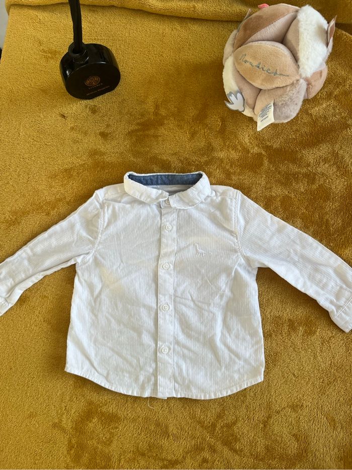 Ensemble chemise zara et pantalon bretelle kiabi bébé garçon - photo numéro 3