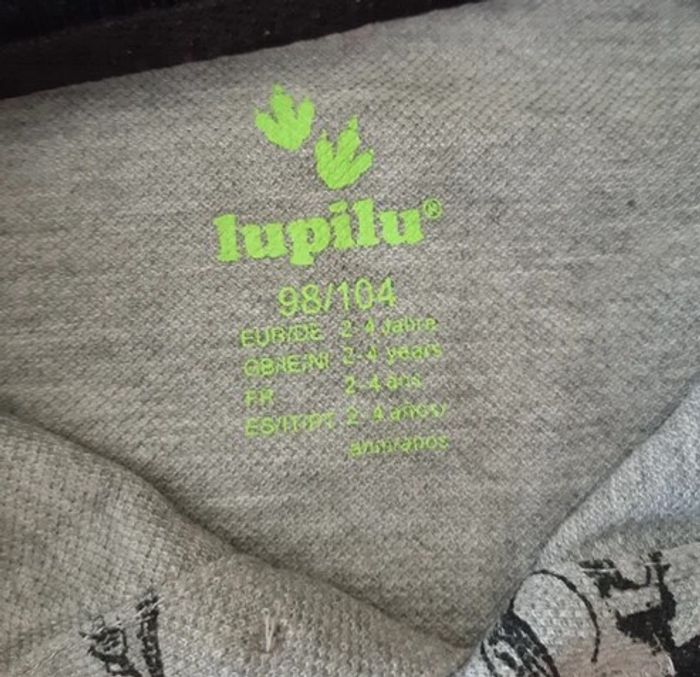 Polo dinosaures Lupilu 98/104 cm 2-4 ans - photo numéro 3