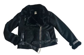 🧥 Veste aviateur noire Gémo taille XS / 34