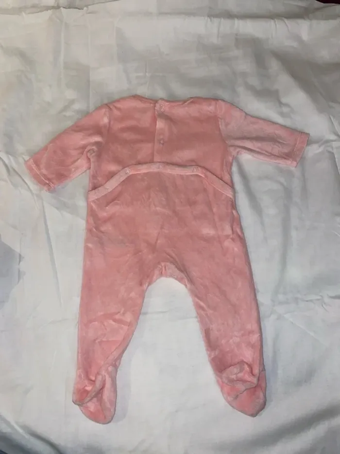 Pyjama rose chaud 3 mois - photo numéro 3