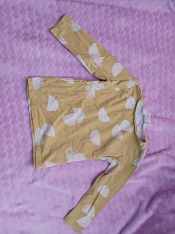 Haut jaune H&M 3 ans