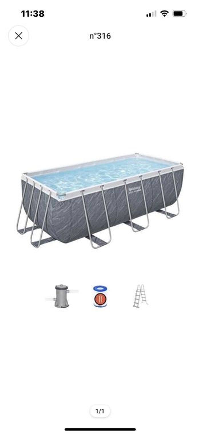 Piscine bestway steel pro max  neuve en carton