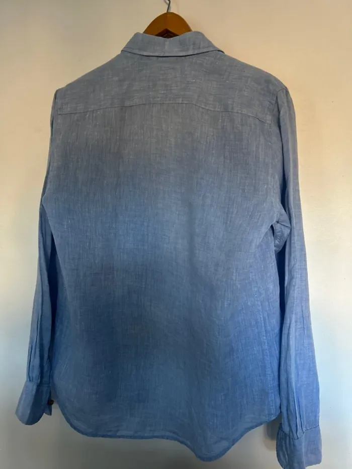 Marlboro classics chemise 100% Lin - photo numéro 4