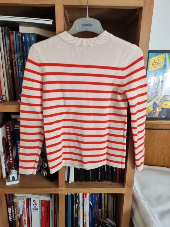 Pull marin Comptoir des Cotonniers laine XS - photo numéro 4