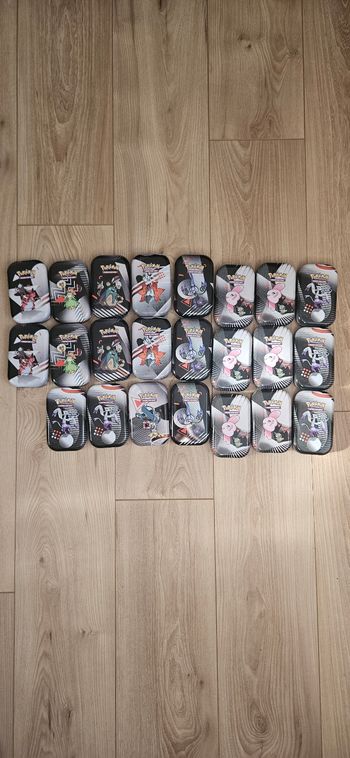 Lot mini tin 10.5 vide