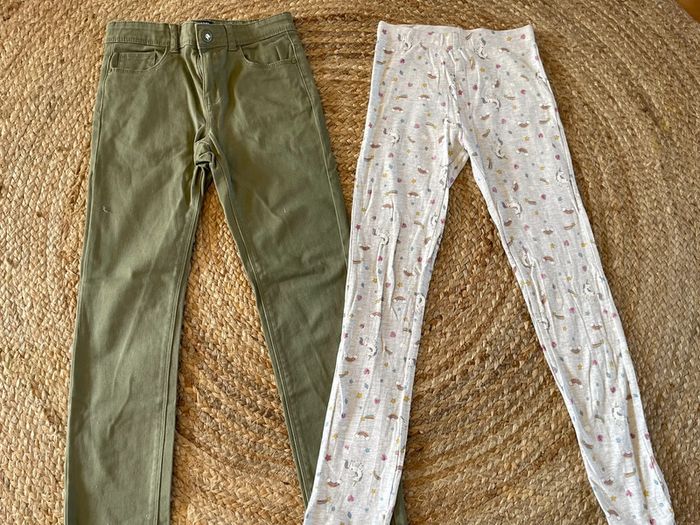 Lot pantalons fille - photo numéro 5